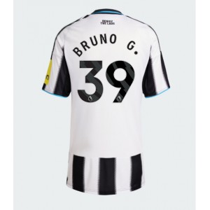 Fotbalové Dres Newcastle United Bruno Guimaraes #39 Dámské Domácí Oblečení 2025-26 Krátký Rukáv